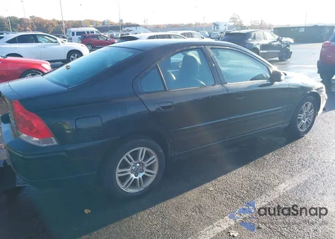 2008 Volvo S60 2.5T из США, поврежденный, VIN YV1RH592982698037